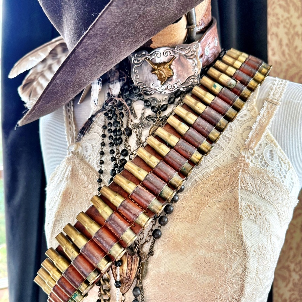 Hunter Leather Cartridge Belt